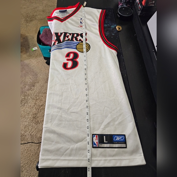 (EUC)Vintage Reebok Allen Iverson 76ers Jersey - Picture 8 of 12
